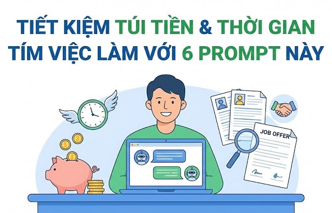 Tiết kiệm Túi Tiền và Thời Gian Tìm Việc Làm với 6 prompt này
