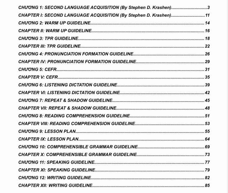 Giáo trình lý thuyết thụ đắc ngôn ngữ thứ 2 của Krashen Pdf